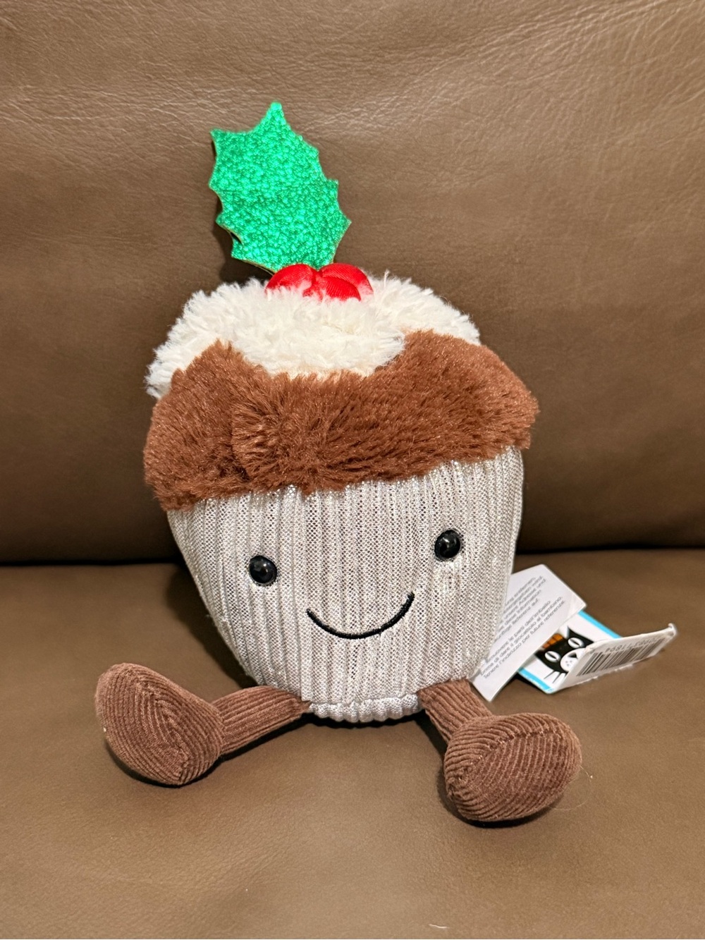 Holly Cutie Cupcake Jellycat With Tags